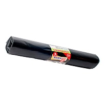 Мешки для мусора 240 л, черные, в рулоне 5 шт., ПВД 80 мкм, 1300х900 мм, МЕШКОFF, 4217 в Сыктывкаре