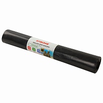 Мешки для мусора 240 л, черные, в рулоне 10 шт., ПВД 50 мкм, 1400х900 мм, LAIMA, 605337 в Сыктывкаре