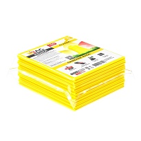 Мешки для мусора 160 л, желтые, в пачке 10 шт., ПВД, 40 мкм, 900х1100 мм, i-Bag в Сыктывкаре