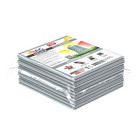Мешки для мусора 160 л, светло-серые, в пачке 10 шт., ПВД, 40 мкм, 900х1100 мм, i-Bag в Сыктывкаре
